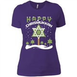 Happy Chrismukkah - Ladies' Boyfriend T-Shirt
