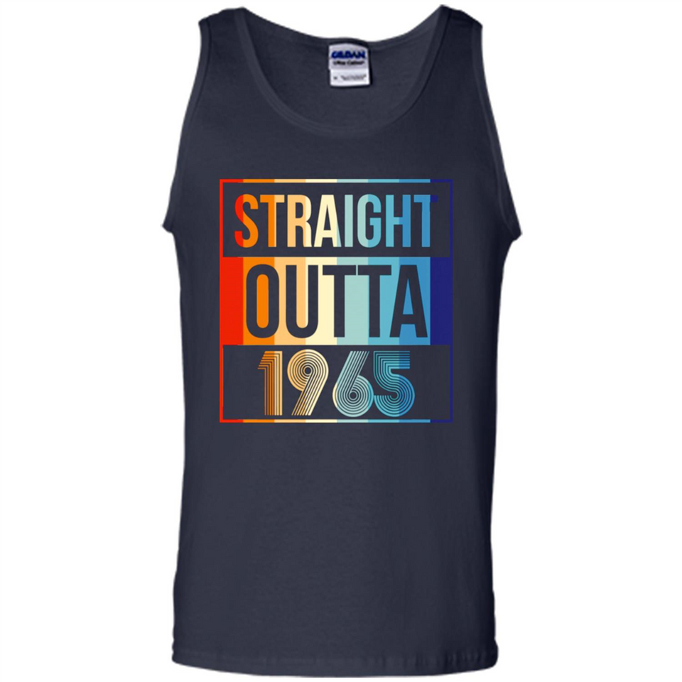 Retro Straight Outta 1965 53 Years Old - Tank Top