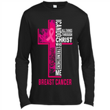 I can do all things through christ who strengthens me fighting Br ast Cancer Jesus