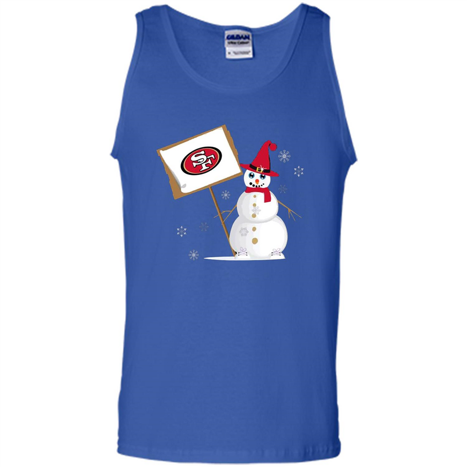 San Francisco 49ers Snowman Funny