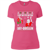 I Got My Eye On You Jay-quellin - Ladies' Boyfriend T-Shirt