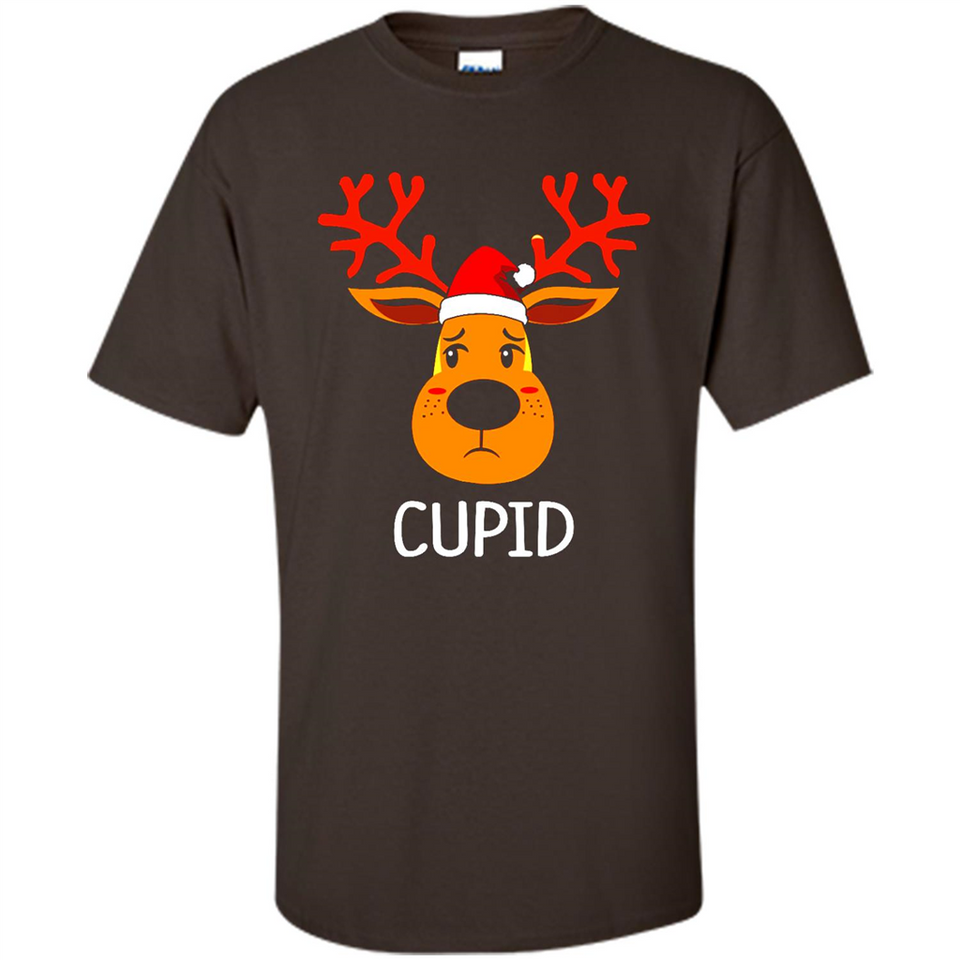 Cupid Santa Claus Funny Xmas Holiday T-Shirt - Shirt