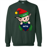 Seattle Seahawks ELF Elves Grinch Santa Claus