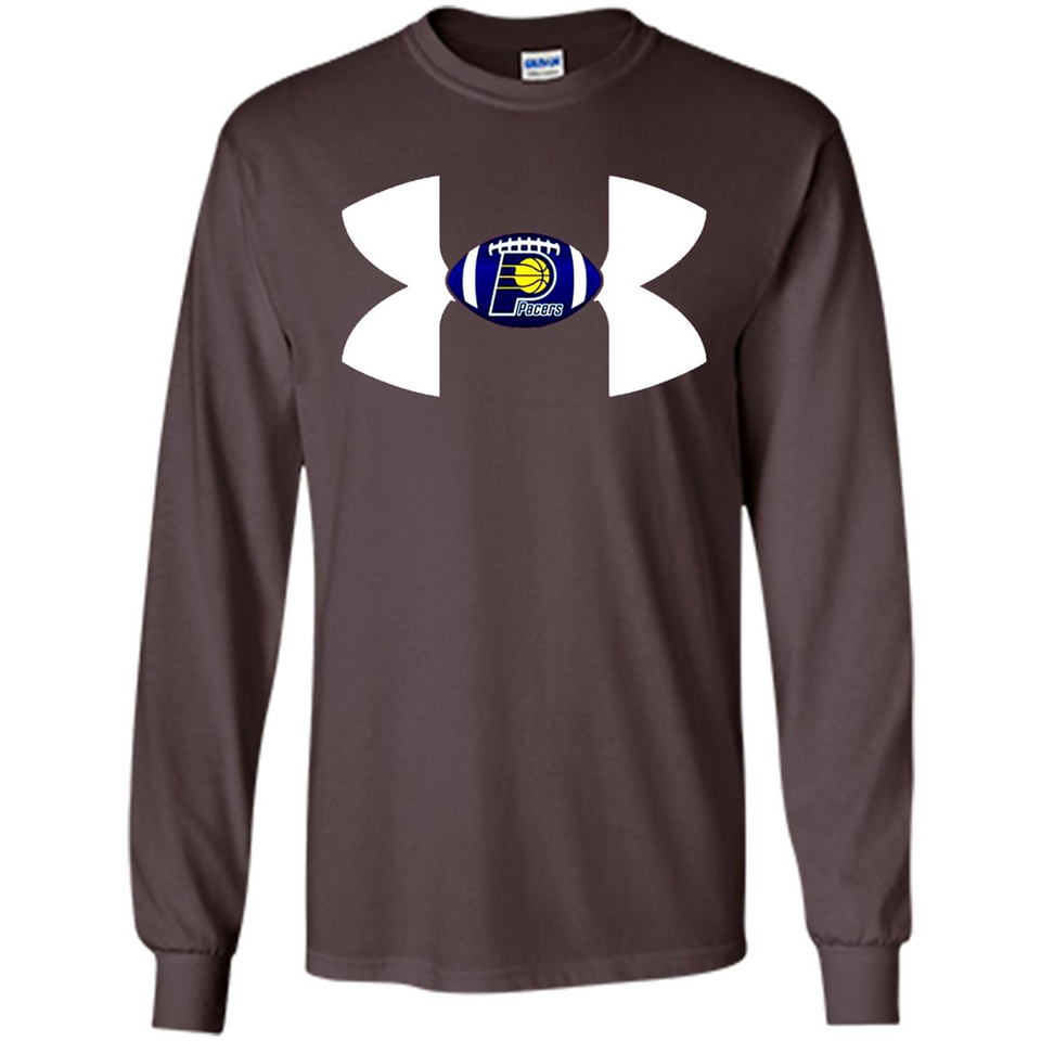 Indiana Pacers Under Armour Logo - Long Sleeve T-Shirt