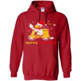 Funny Santa Christmas Chicken Shirt - Merry Chickmas - Hoodie