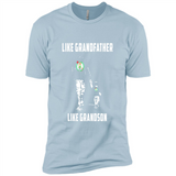 Boston Celtics Like GrandFather Like GrandSon - Premium Short Sleeve T-Shirt