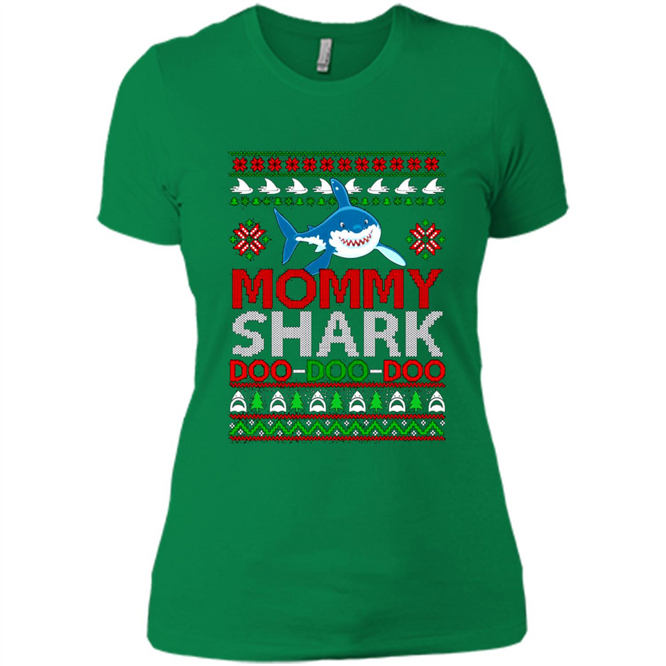 Mommy shark Doo Doo Doo Christmas sweatshirt PINGPONG