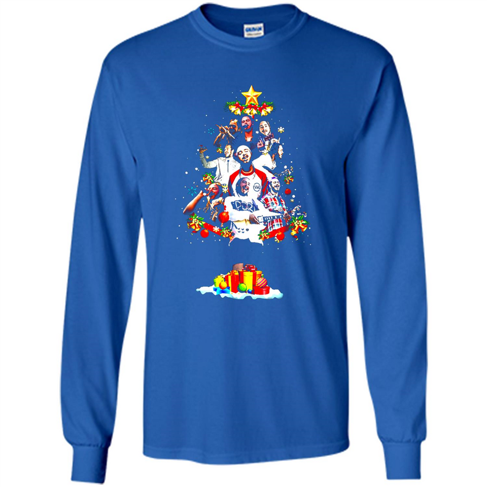 Christmas Post Noel Malone Tree shirt Gift For Christmas - Long Sleeve T-Shirt