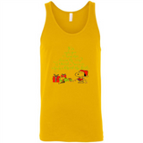 Snoopy Merry Christmas with Christmas tree T-Shirt - Canvas Unisex Tank