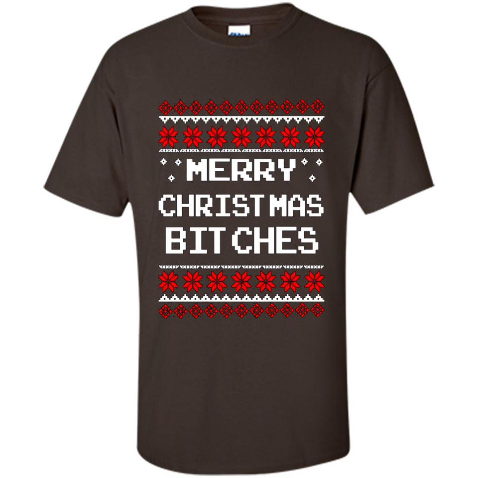 Merry Christmas Bitches ugly sweatshirt PINGPONG