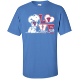 Snoopy loves NBA Chicago Bulls - Shirt