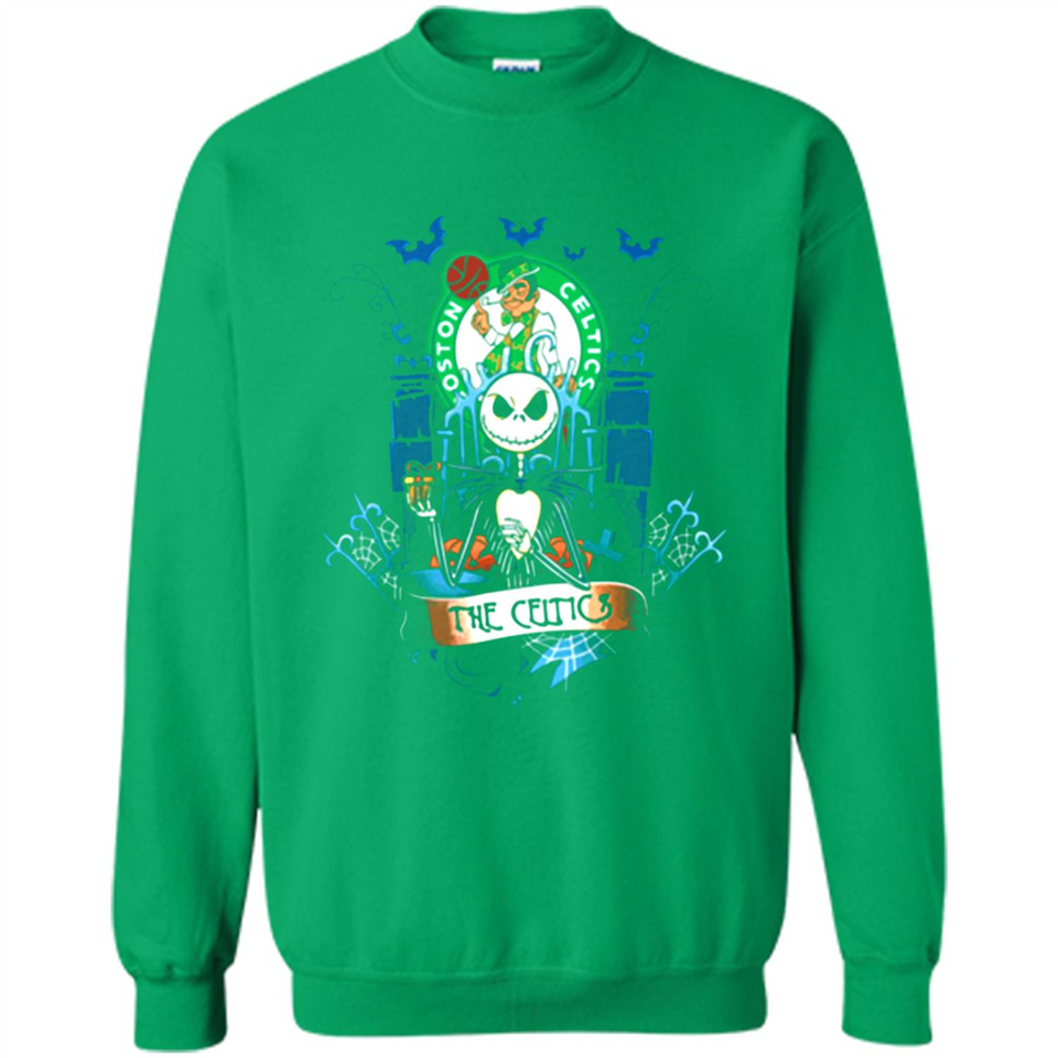 Boston Celtics Halloween The Nightmare Before Christmas - Sweatshirt