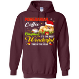 Pomeranian Coffee Wonderful Christmas