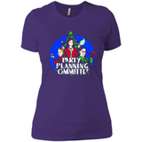 Christmas Party Planning Committee Sweatshirt - Ladies' Boyfriend T-Shirt