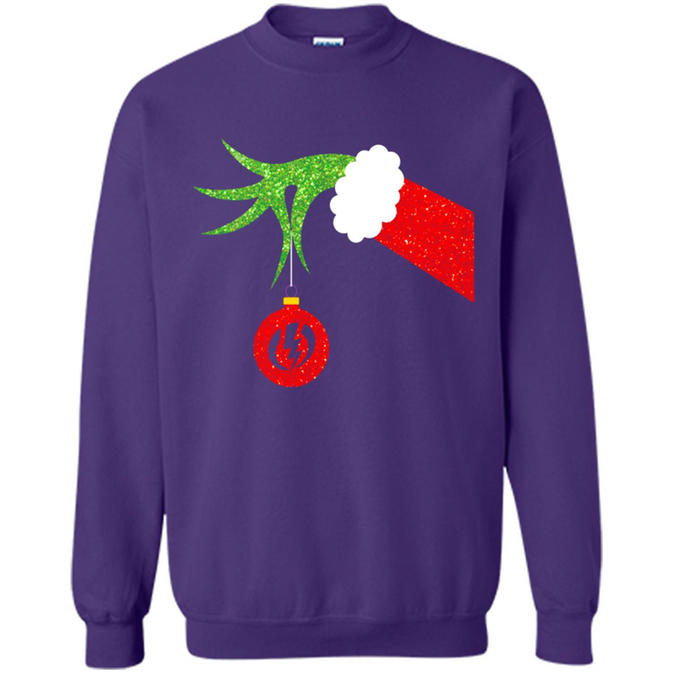 Funny Grinch Hand Holding Electric Ornament Christmas PING PONG