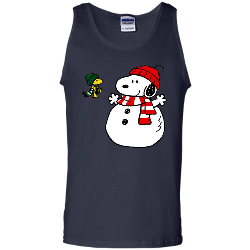 Snoopy Snowman Christmas