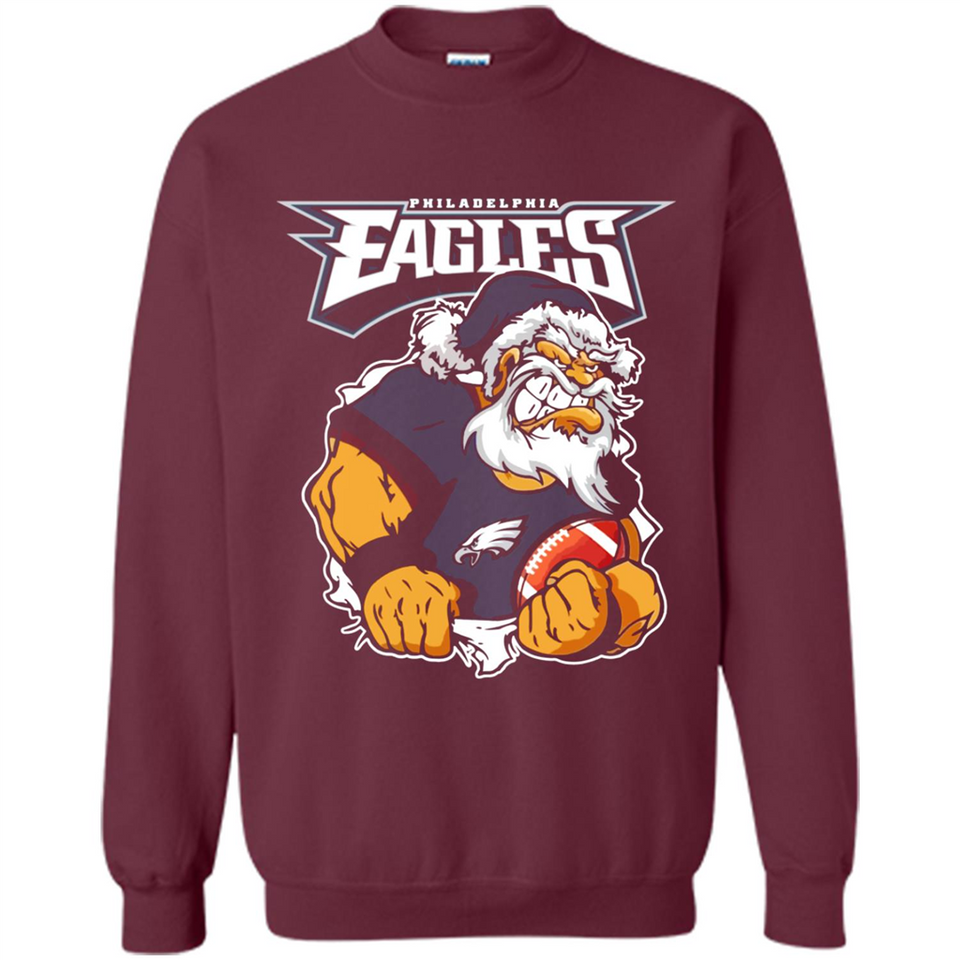 Grumpy Santa Claus Philadelphia Eagles Football Team PINGPONG
