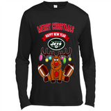 New York Jets NFL Reindeer Funny Merry Christmas And Happy New Year