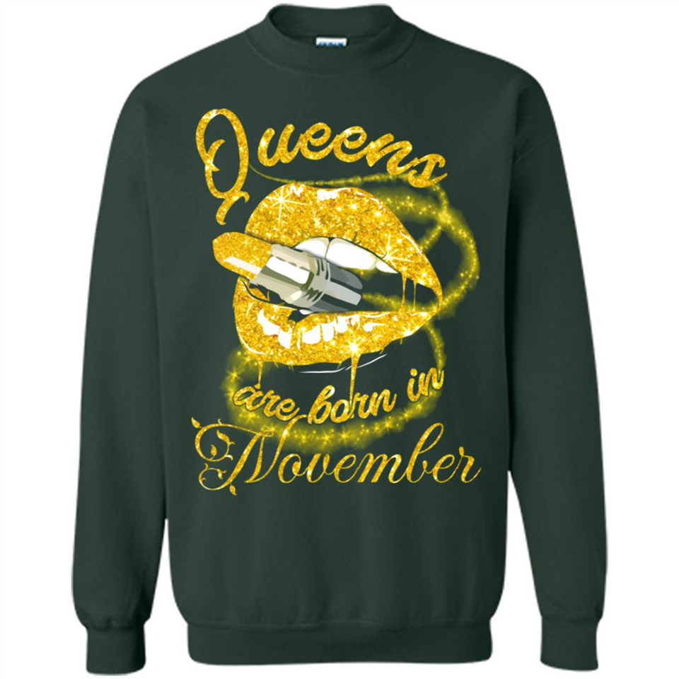 Queens Are Born In November Sexy Lips Lipstick