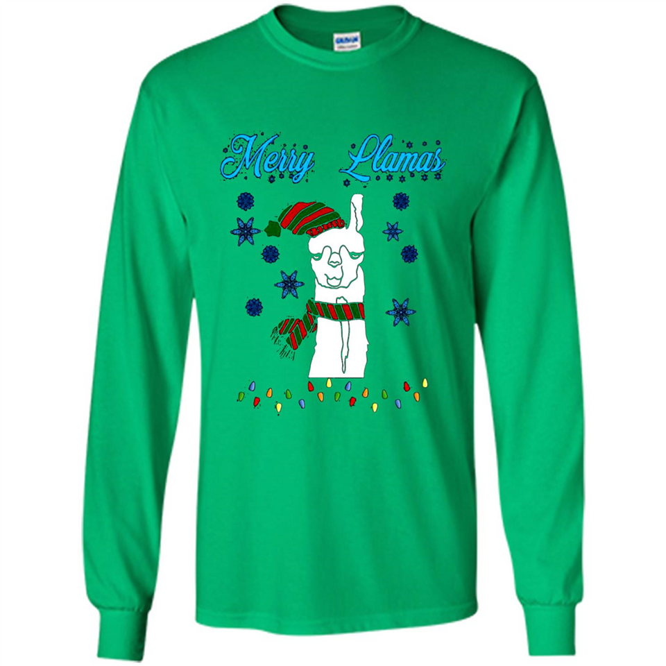 Merry Llama Christmas sweater PINGPONG