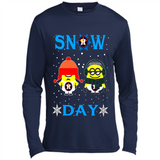 Snow Day Shirt For Houston Astros Vs Minion Fans pingpong
