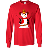Snowman Cowboy Merry Christmas Xmas