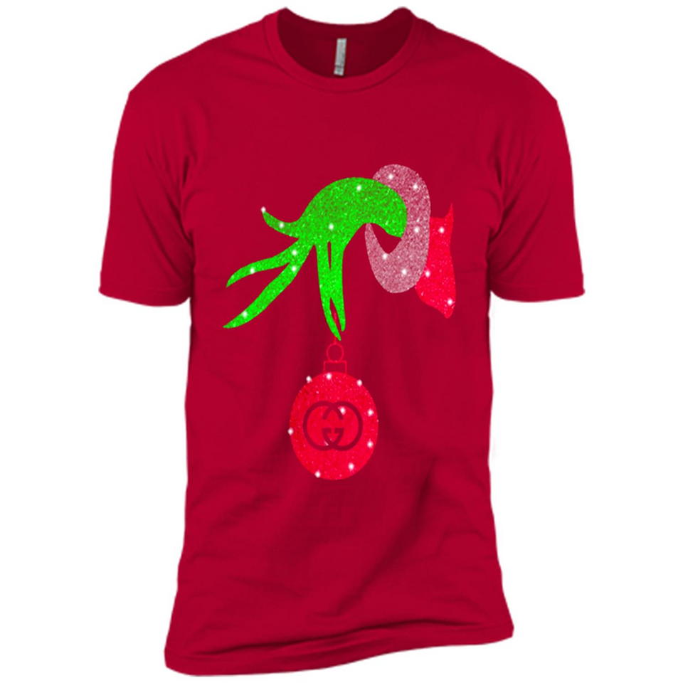 Grinch hand holding logo Gucci PING PONG