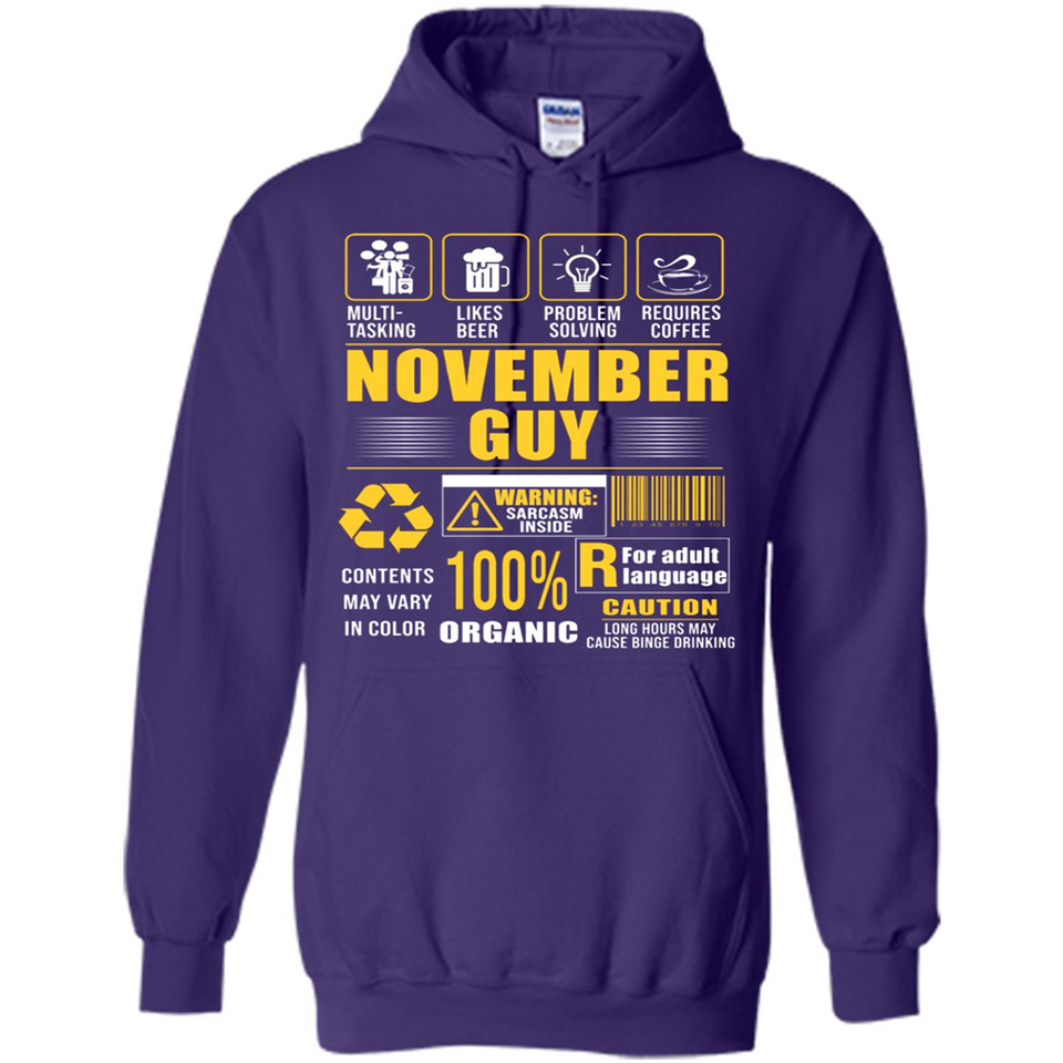 November Guy Multitasking - Hoodie