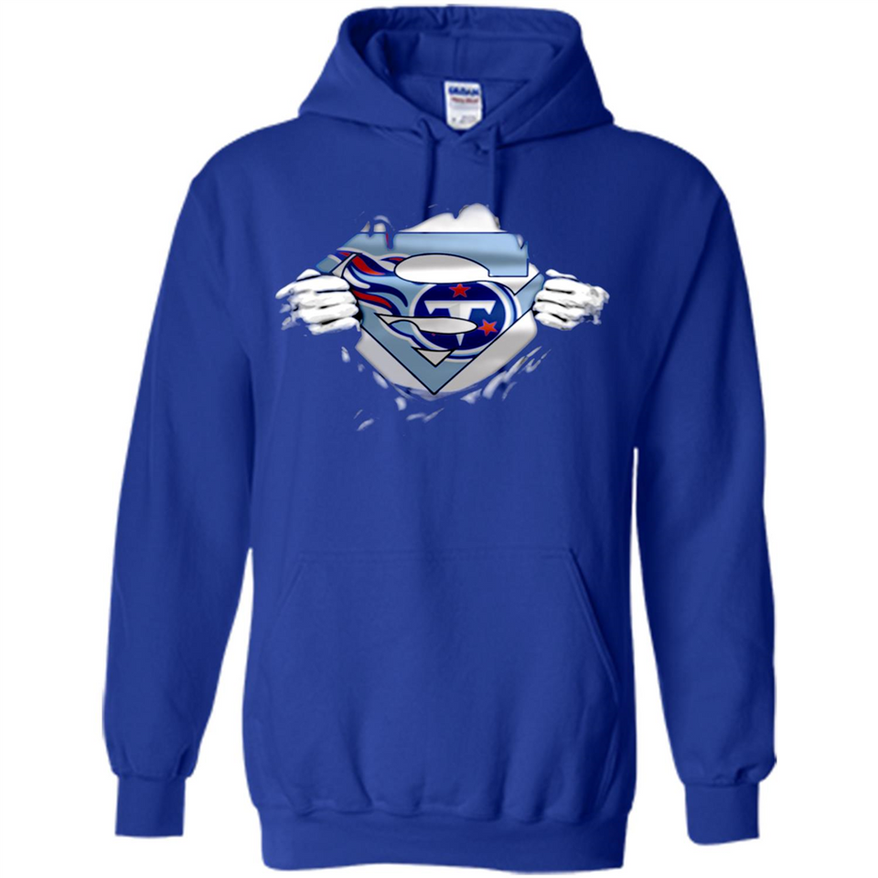 Tennessee Titans And Superman Fans - Hoodie