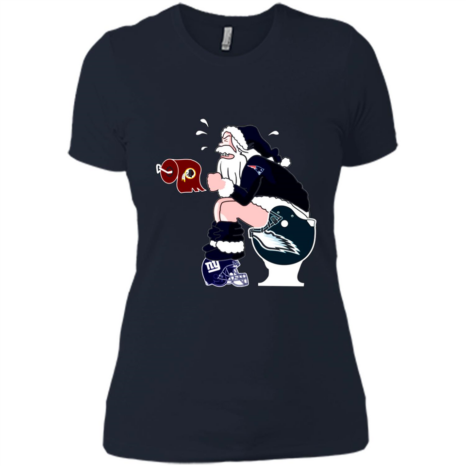 New England Patriots Toilet Santa Claus PINGPONG