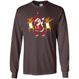 Dabbing Santa - Funny Santa Claus Christmas Dab - Long Sleeve T-Shirt