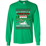 Merry Christmas Shitter Full Christmas Tree Snowman PING PONG