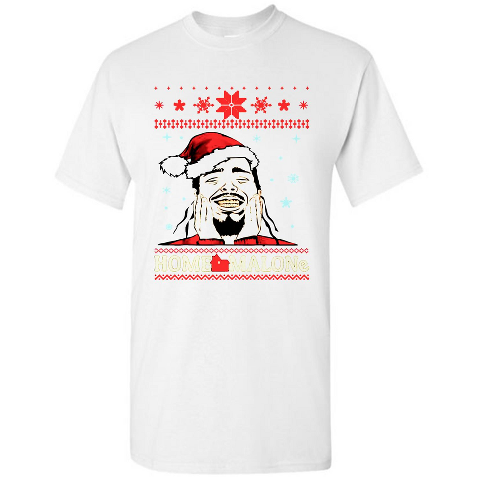 Home Malone Christmas Sweater PINGPONG - Shirt