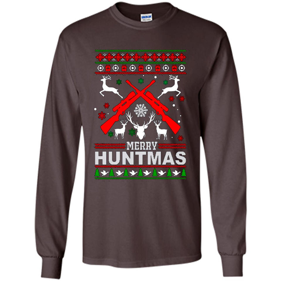 Merry Huntmas Christmas sweater PINGPONG