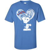 I LOVE DENVER BRONCOS SNOOPY IN MY HEART NFL