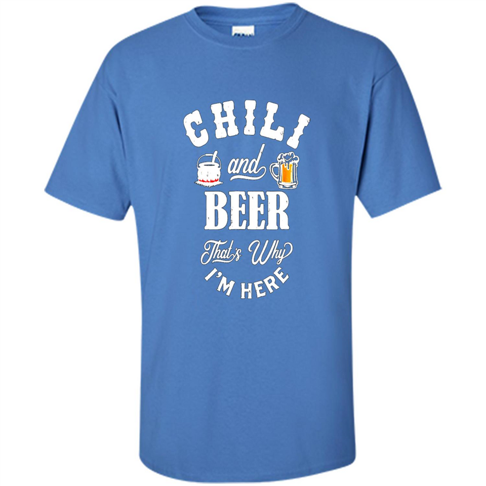 Chili Cookoff Funny T-shirt Chili And Beer - Shirt