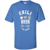 Chili Cookoff Funny T-shirt Chili And Beer - Shirt
