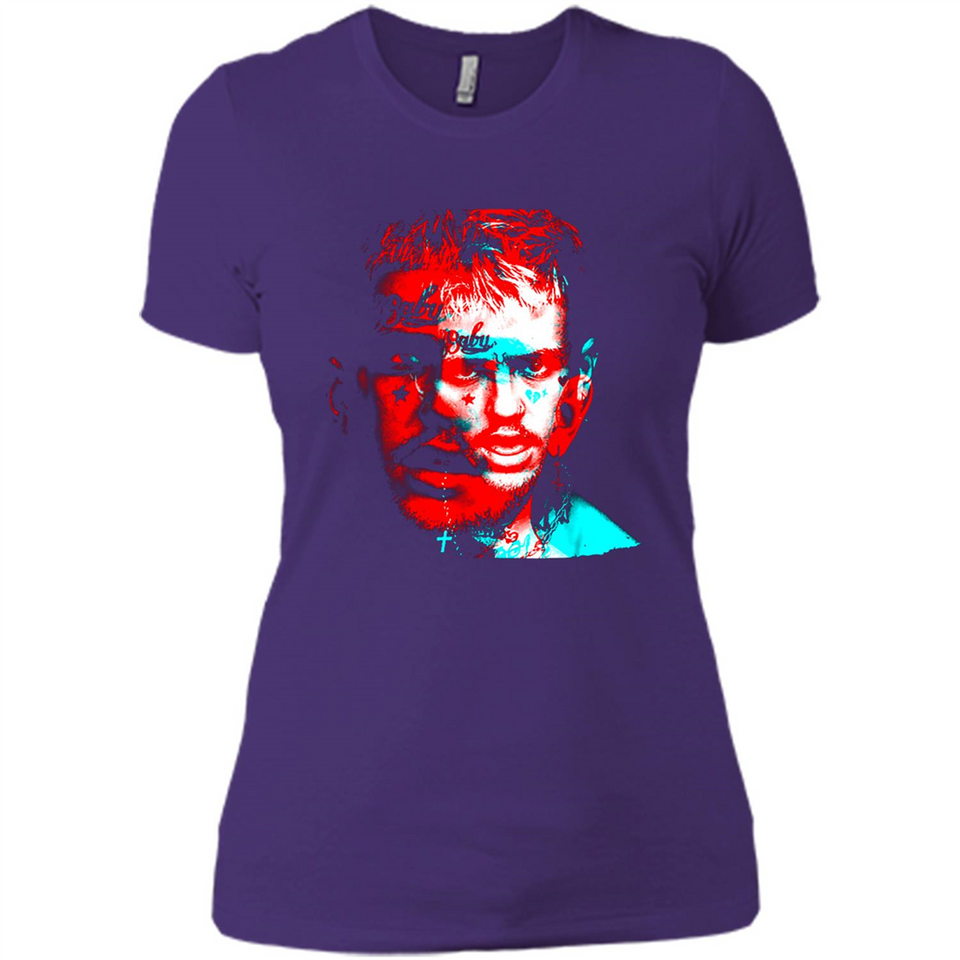 Lil Peep Rapper Fan Wear Shirt Ladies' Boyfriend Shirt - Ladies' Boyfriend T-Shirt