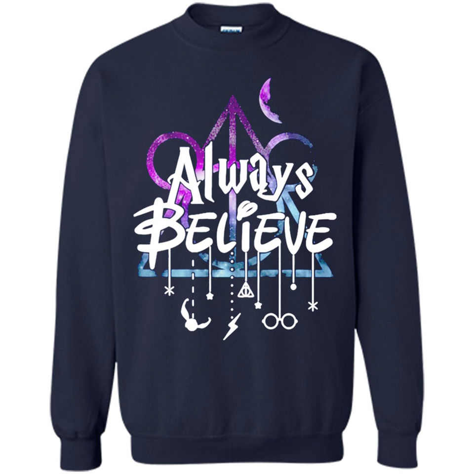 HIPPIE MOON MICKEY DEATHLY HALLOWS ALWAYS BELIEVE