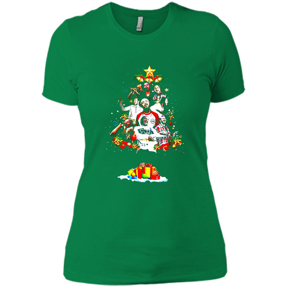 Christmas Post Noel Malone Tree shirt Gift For Christmas - Ladies' Boyfriend T-Shirt