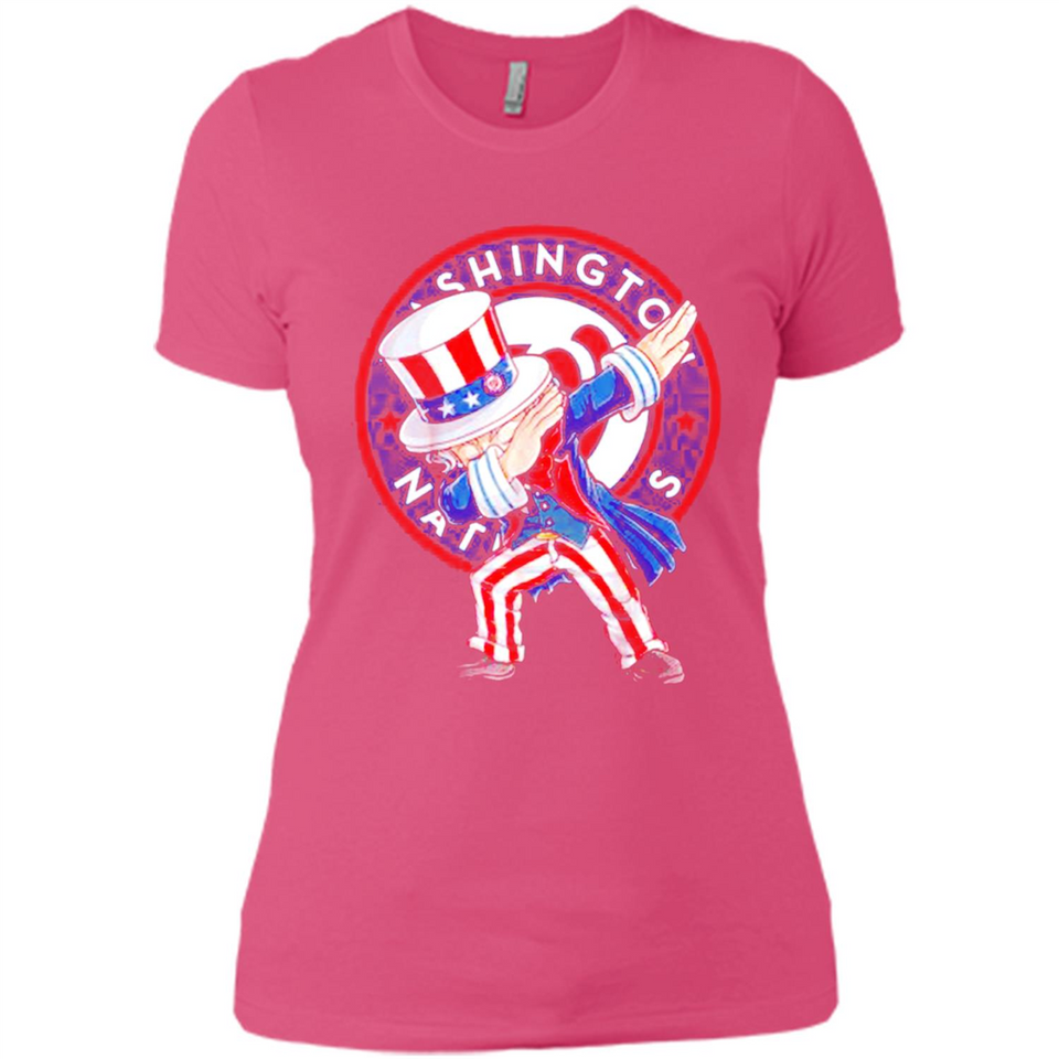 MLB WASHINGTON NATIONALS UNCLE SAM DABBING INDEPENDENCE DAY