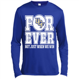 UCF Knights Forever For ever not just when we win - Canvas Long Sleeve T-Shirt