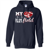 Stanford Cardinal Football My Heart is on that Field - Hoodie