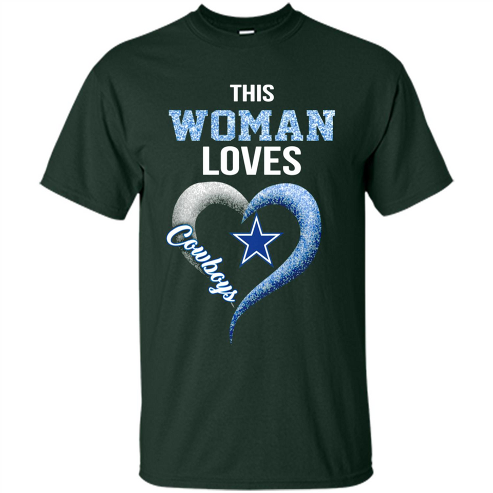 This Woman love Cowboys NFL football team - Shirt