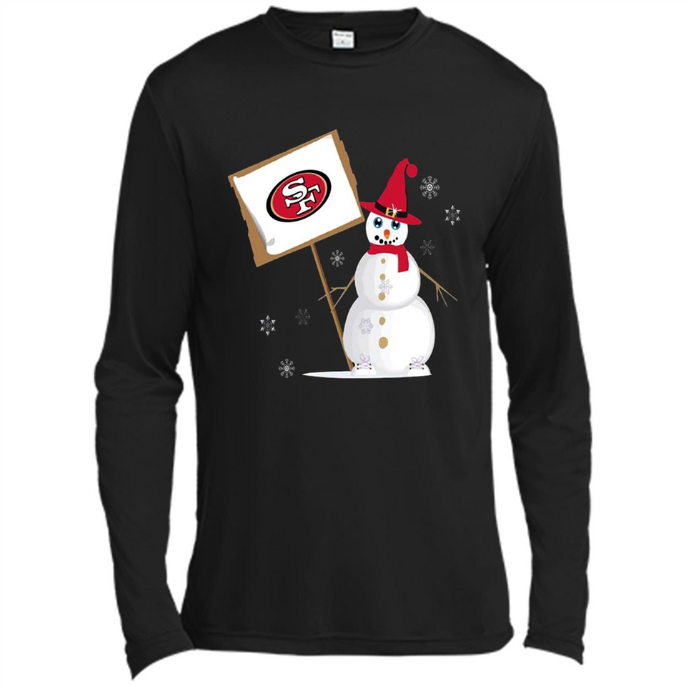 San Francisco 49ers Snowman Funny