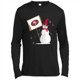 San Francisco 49ers Snowman Funny