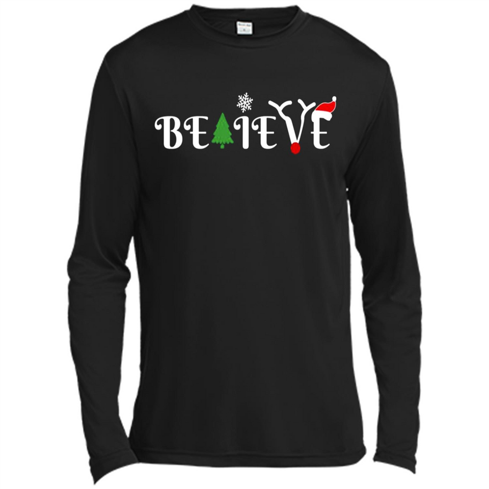 Believe in Christmas - Canvas Long Sleeve T-Shirt