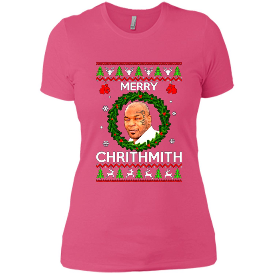 Mike Tyson Merry Chritmith Christmas Sweatshirt PINGPONG
