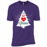 This Guy Loves Christmas Shirt - Premium Short Sleeve T-Shirt