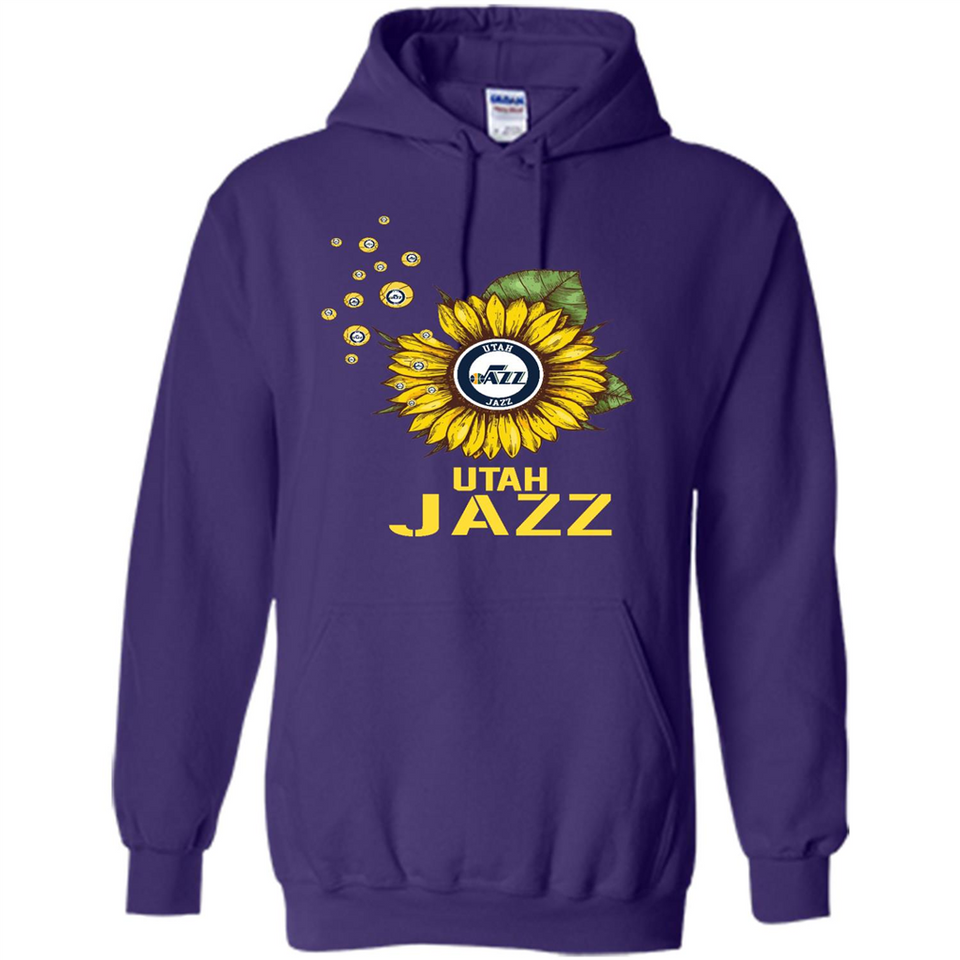 Utah Jazz Basketball Sunflower